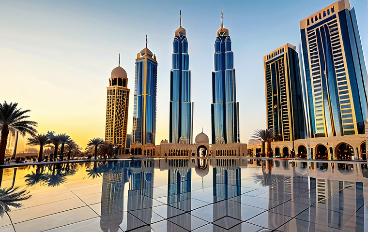 OTT와 개인화 서비스 - Modern Gulf Architecture**

"A stunning photograph of modern architecture in Dubai, United Arab Emir...